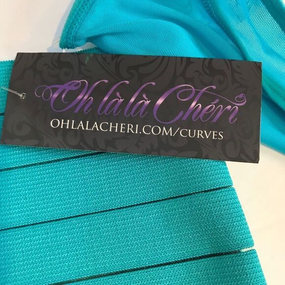 🆕 OhLaLaCherie Lingerie Bandage Skirt & Panty sz 3X - Picture 3 of 12